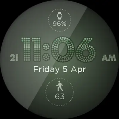 Dot Face HD Watch Face android App screenshot 1